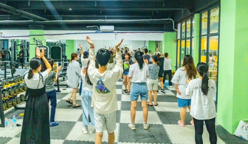 フィリピン留学 Cebu21 - B`CEBU-Gym-10